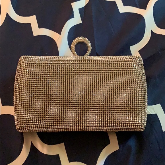 Beautiful evening bag with sworkies stones - Picture 4 of 4